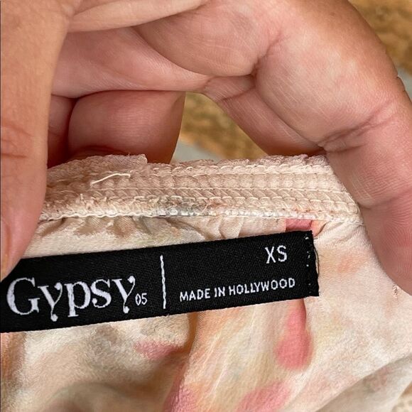 Gypsy 05 Silk Ruffle Maxi Dress XS - Picture 4 of 4